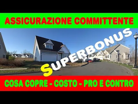 Quanto costa l'assicurazione superbonus 110?