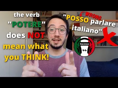 Quando si usa il verbo potere?